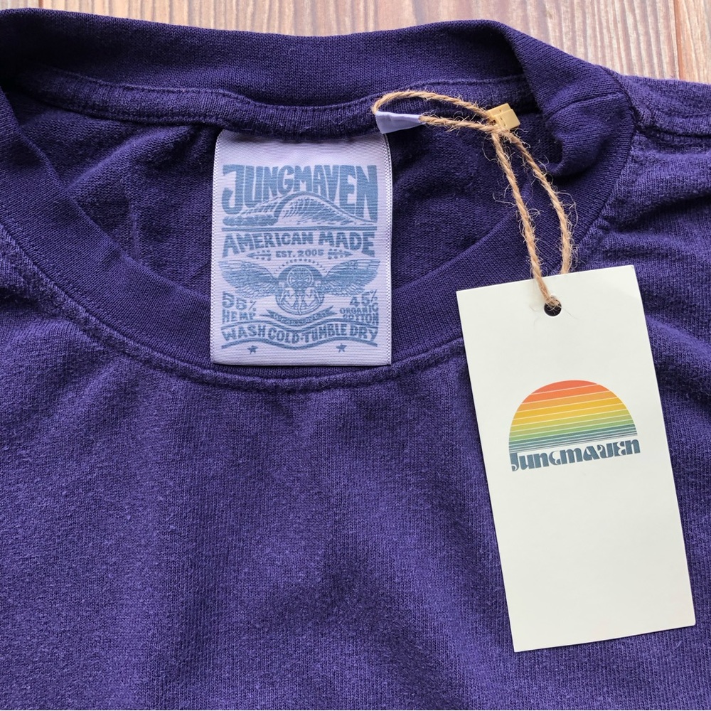 Jungmaven Women’s American Made Hemp Blend Oversized Sweatshirt (S)